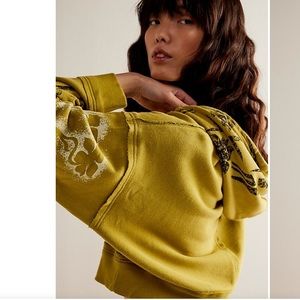 Free People We The Free Love Again Hoodie Size S